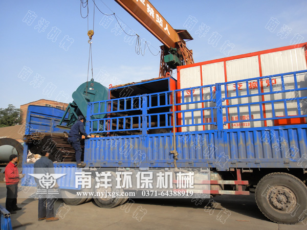 吊裝引風機